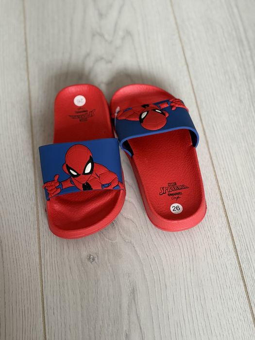Дитячі шльопанці,дитяче взуття Spider man