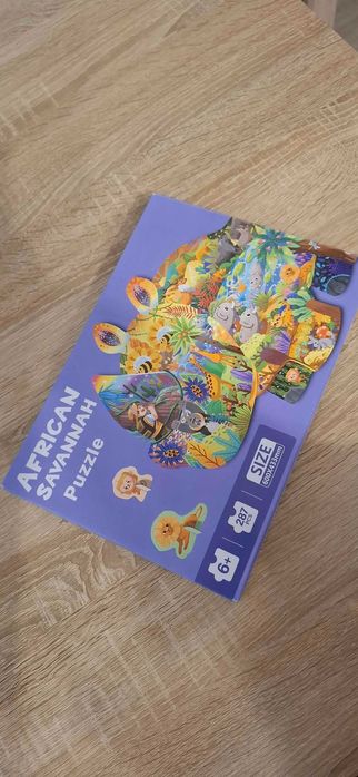 Puzzle 3D 287 elementów Afrykańska sawanna