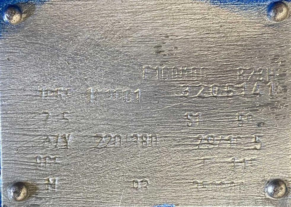 silnik elektryczny 7,5kW 900obr. 3fazowy B35