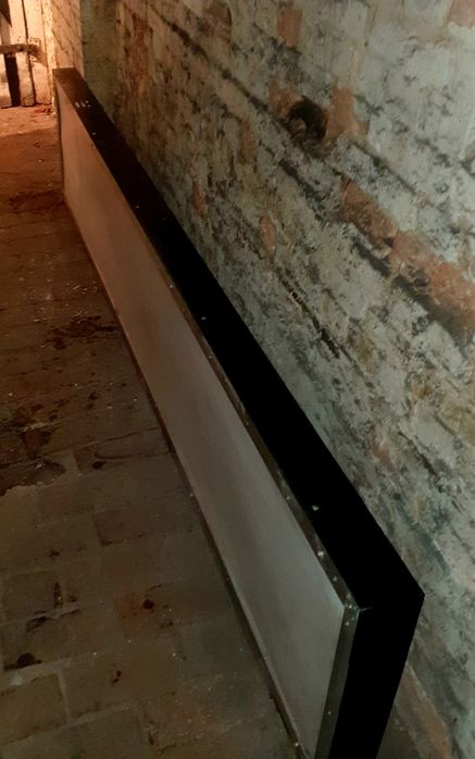 Kaseton reklamowy z ledami  280 x 55 x 10 cm