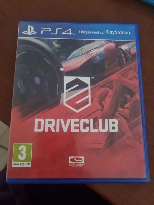 Jogo ps4 driveclub