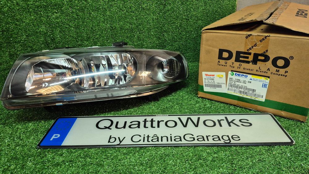 Otica Farol Esquerdo Seat Leon 1M Toledo 1M Ref. 445-1109L-LD-EM NOVO