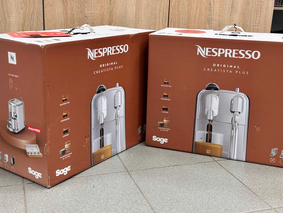 Кавомашина Nespresso Creatista Plus Original Stainless Steel з паровою трубкою для капсул/капсульна/кавоварка/Кофемашина/sne800bss4end1/Нова/Гарантія!
