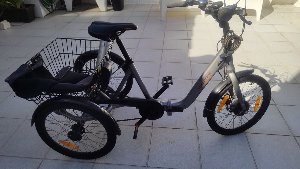 Bicicleta elétrica de 3 rodas Monty Jog