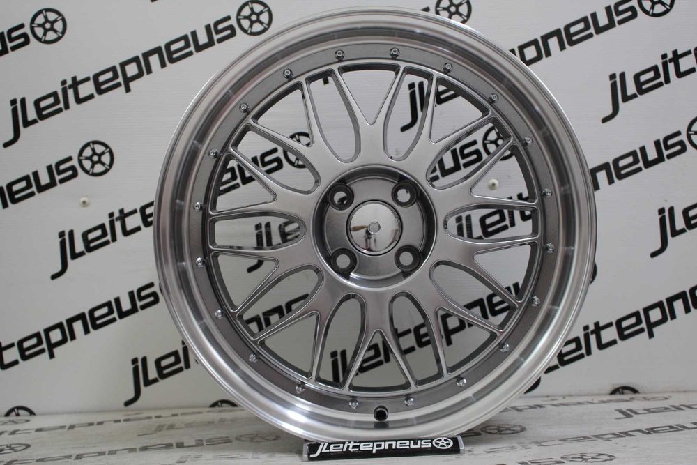 Jantes Novas Style BBS 17 4x100 7.5 ET35 - Fazemos Montagem/Envio