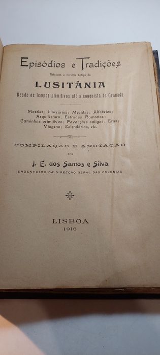 Episódios e Tradições Relativos à História Antiga da Lusitânia (1917)
