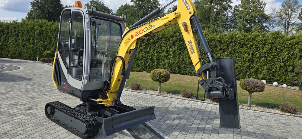 Minikoparka Wacker Neuson 2.2t VDS Long Ramie Mocna koparka