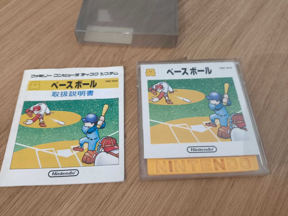Baseball + Super Mario Bros Nintendo Famicom Disk System Nes Pegasus