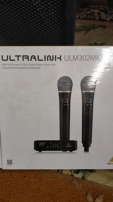 Беспроводные микрофоны behringer