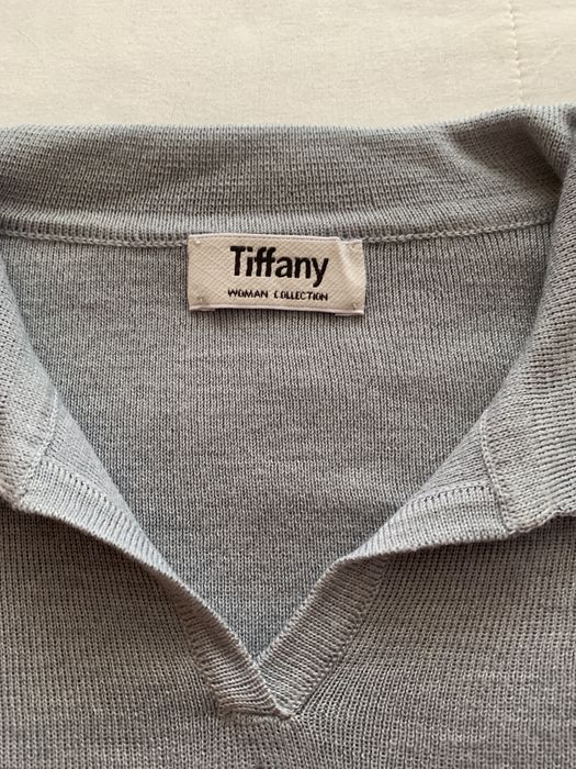 Camisola de malha cinza Tiffany