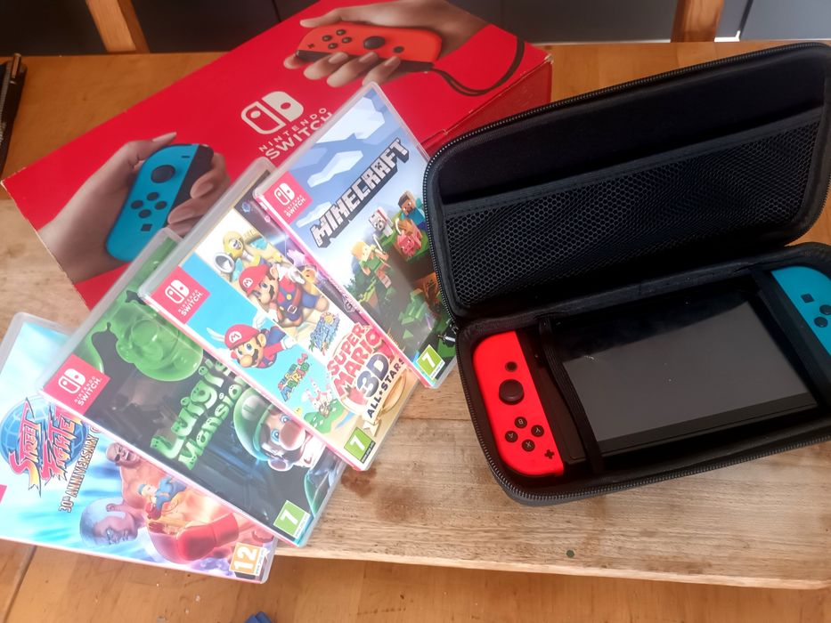 NINTENTO switch com jogos