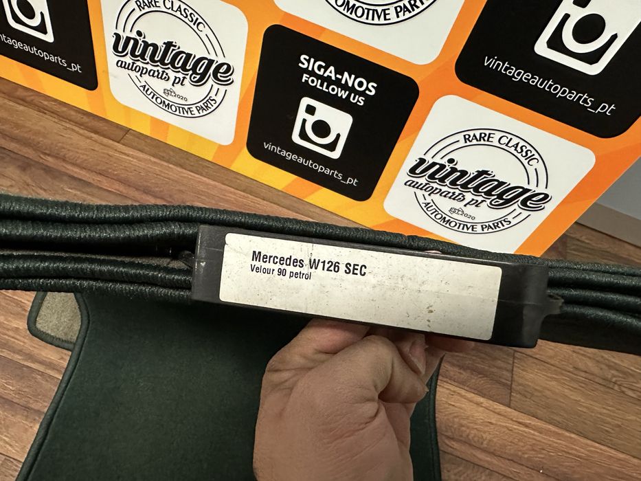 Tapetes Mercedes SEC C126