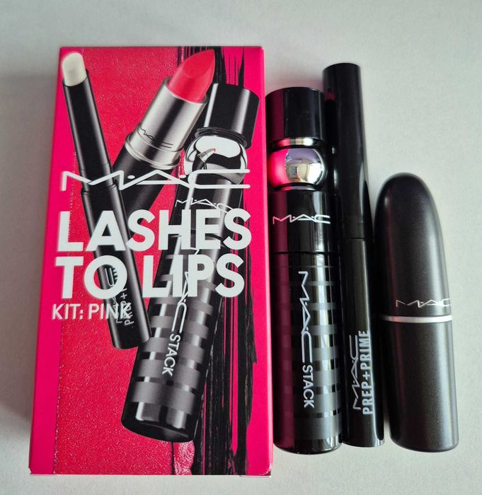 Mac zestaw do makijażu - Lashes to Lips