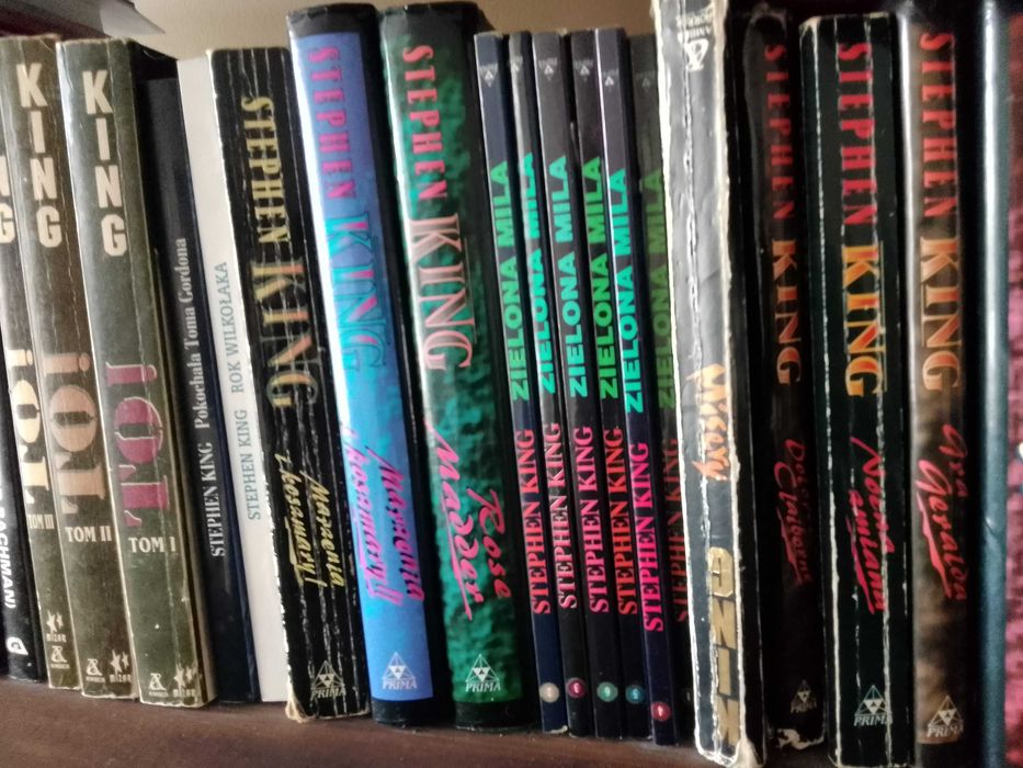 Stephen King - 37 tyułów - likwidacja biblioteki