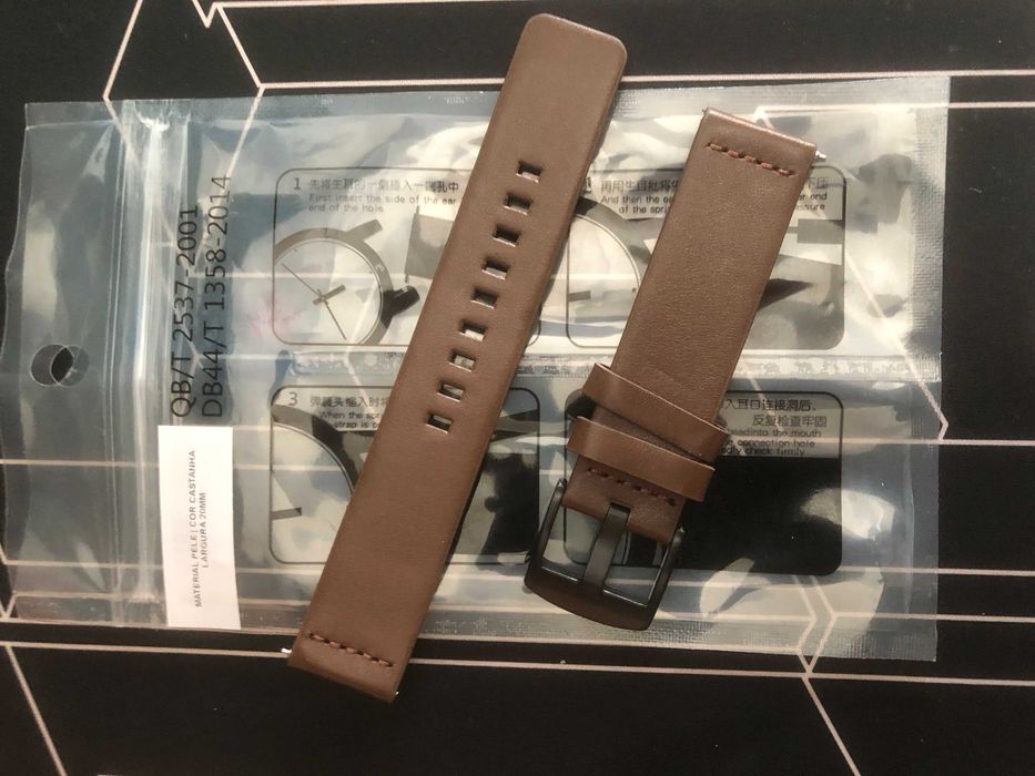 Pele Castanha Lisa 20mm