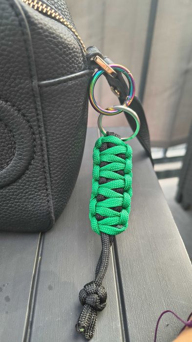 Brelok do kluczy, plecaka Paracord Handmade