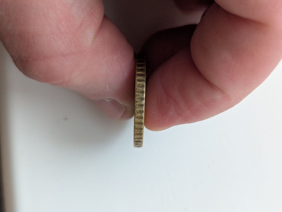 Монета 50 євроцентів 2001