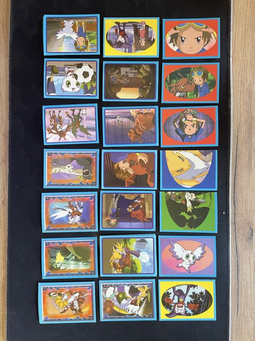 Digimon tamers cromos panini