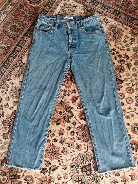 jeansy szerokie spodnie dżinsy vintage