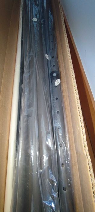 Toldo exterior vertical 200x310 bege instalação sem furos