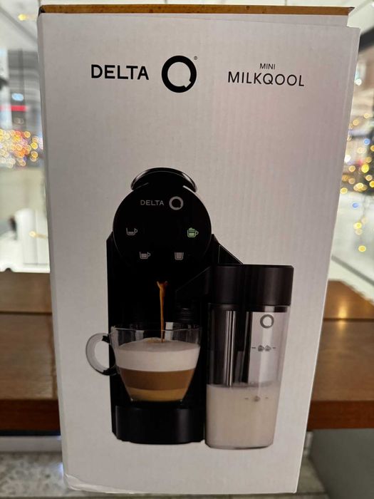 Ekspres kapsułkowy Delta Q MINI MILKQOOL 20 bar (Tylko Wrocław)