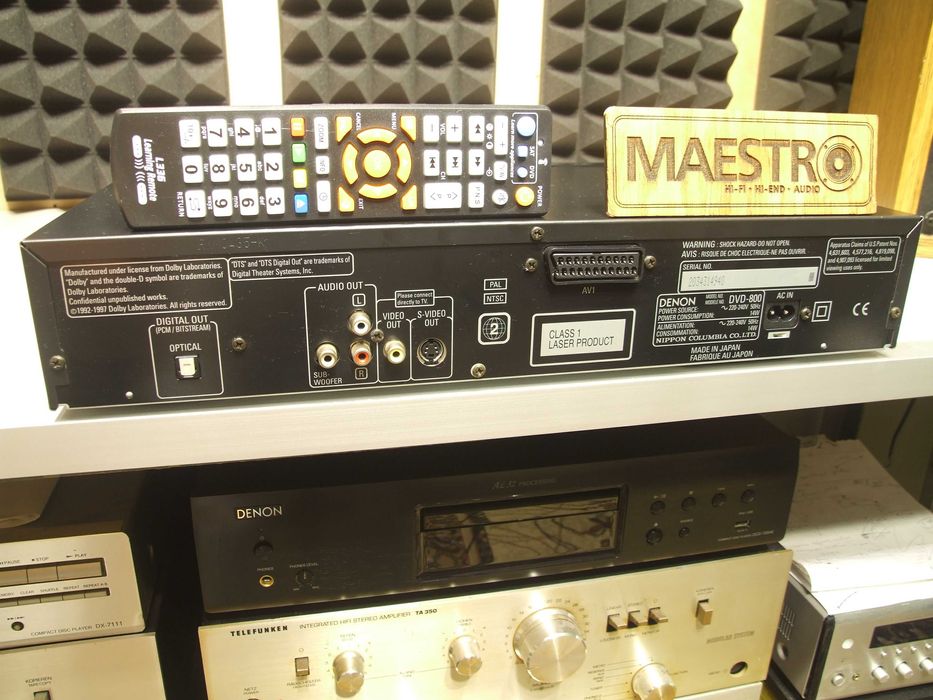 DVD програвач Denon DVD-800. Без передплати