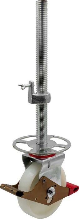 Rusztowanie jezdne KRAUSE STABILO 1000 - 2,0 x 0,75 wysokośc robocza 6,30 m lekkie aluminiowe, rusztowanie przejezdne, okazja, tanio