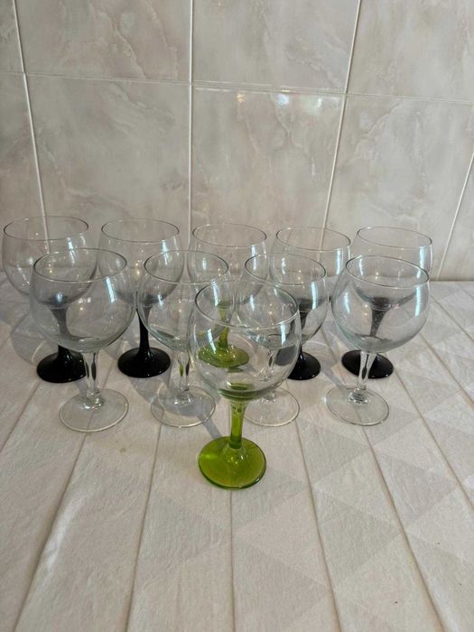 Conjunto de copos de vidro