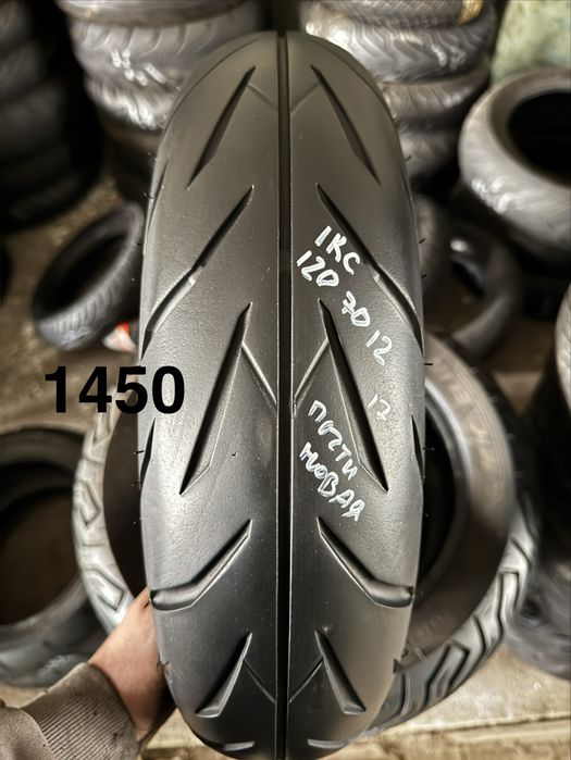 Продам шини гуму резину 120/70-12 120 70 12 самовывоз доставка наложка