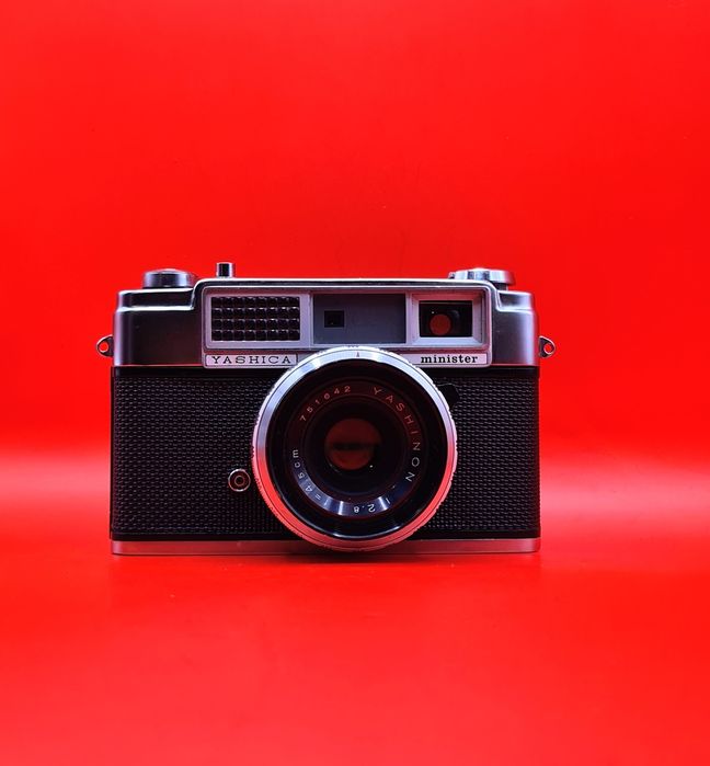 Yashica Minister + Yashinon 45mm f/2.8 – sprawny, dalmierz, 7 dni gwarancji