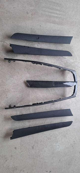 Dekory Audi A4 B8 przedlift boczki+tunel