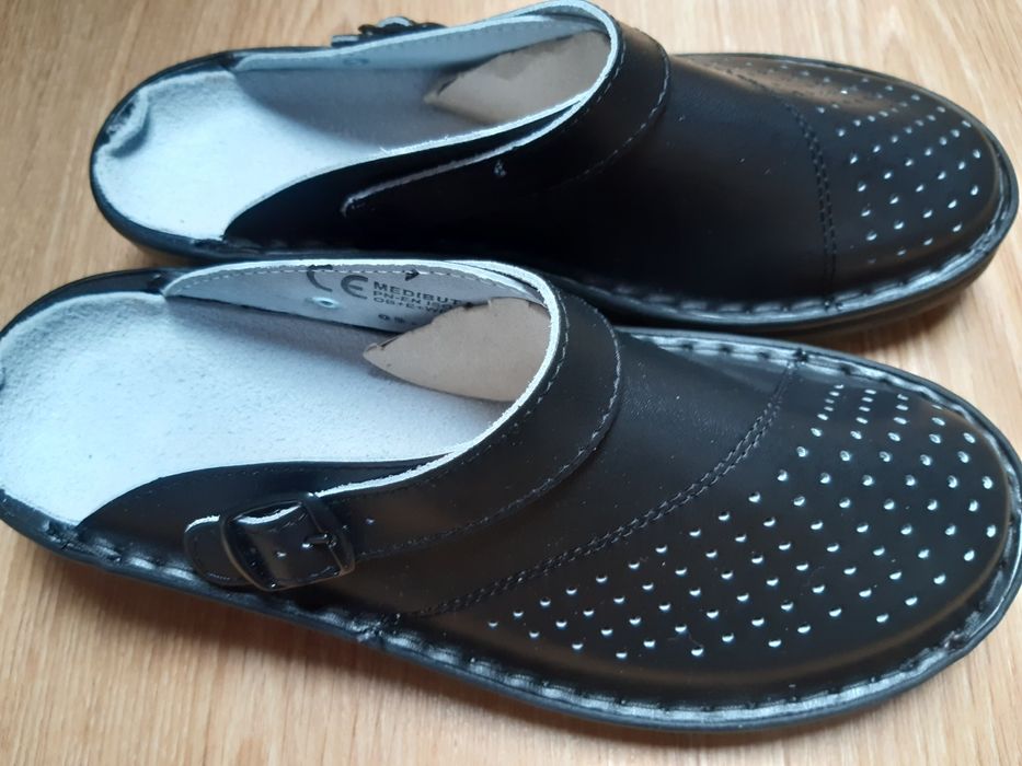 Obuwie profilaktyczne nowe buty 39 rozm. Czarne