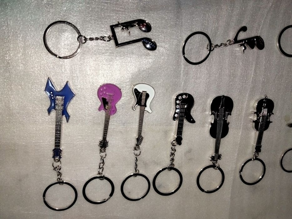 Porta-chaves instrumentos musicais