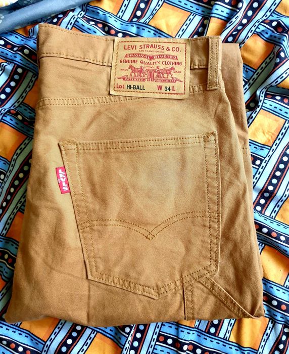 Levis джинси карго 33-34 розмір ( cargo ) гірчичного кольору