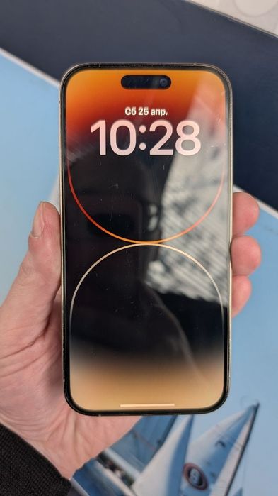 IPhone 14 pro gold,Naverlok на 512 гб,е сим