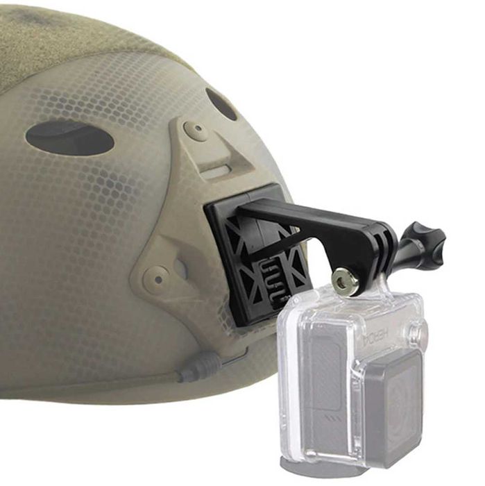 Крепление экшн-камеры GoPro на NVG адаптер тактического шлема/каски