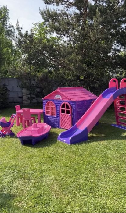 АКЦІЯ!!! Дитячий майданчик, будиночок, гірка, пісочниця, будинок,горка