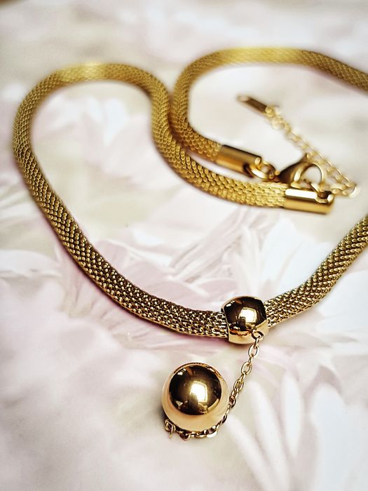 Naszyjnik Art Déco – Stal Nierdzewna 316L Premium