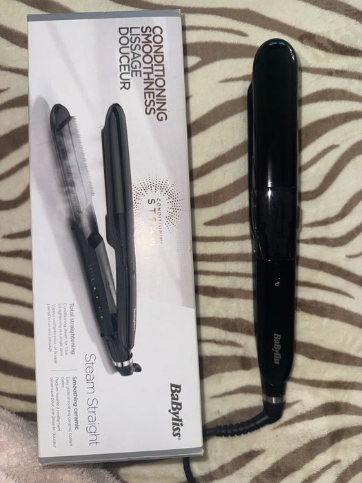 Vendo prancha de cabelo a vapor babyliss