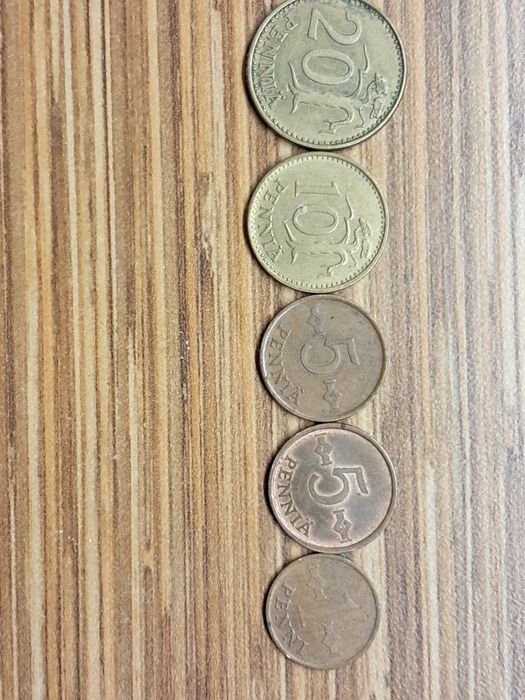 Finlandia monety kolekcjonerskie zestaw