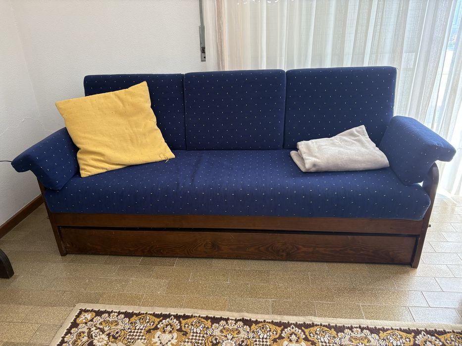 Sofa convertivel em 2 camas individuais