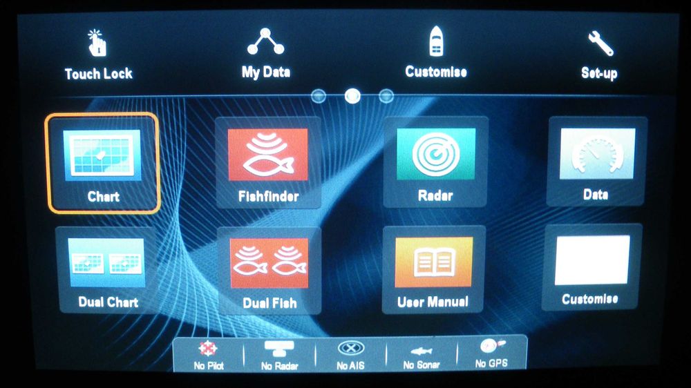 Używany Chartplotter Raymarine Es75