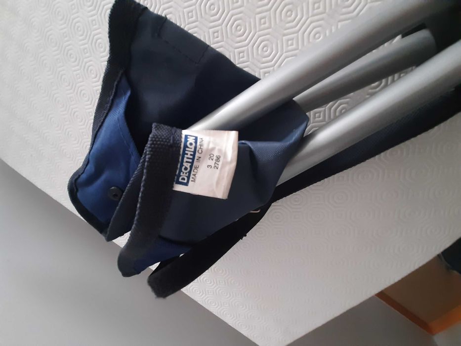 Banco Tripé de Campismo  - Azul – Qtd. 2