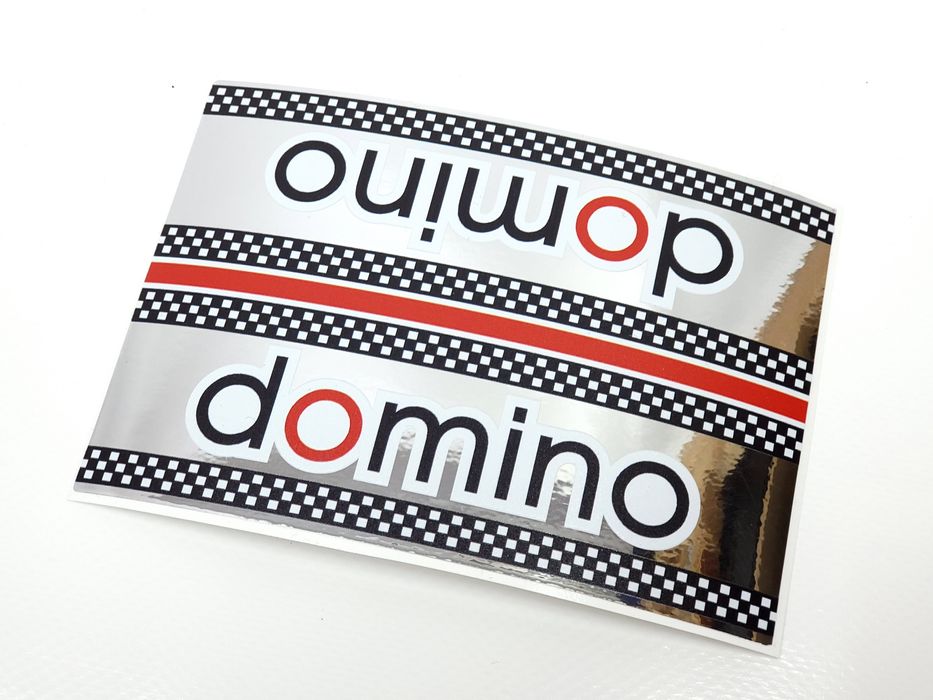 NOWA Naklejka Romet FSM Domino na ramę emblemat napis logo PRL