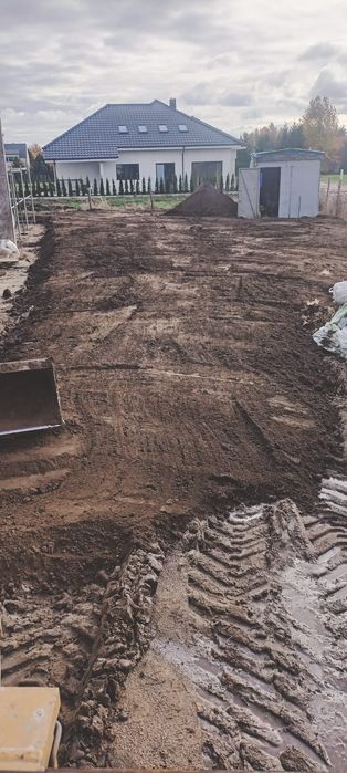 Usługi koparko-ładowarką