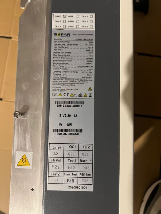 Falownik DRM 0 Solax Solar