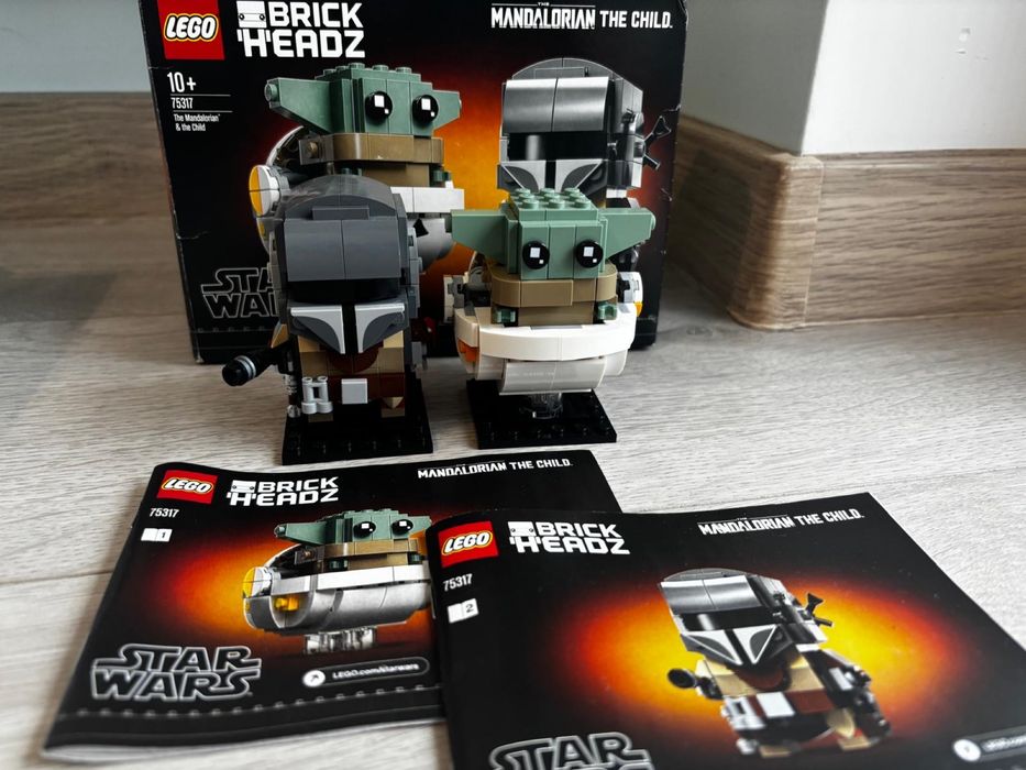 Lego Star Wars Mandalorianin z Grogu 75317