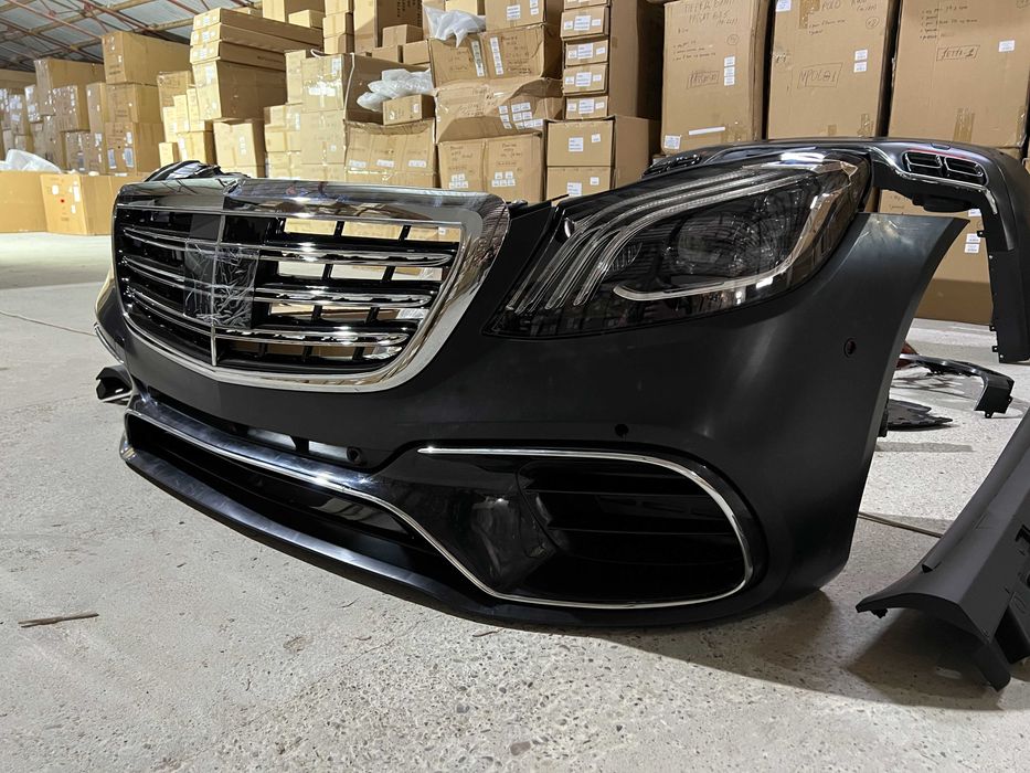 Комплект рестайлинга на Mercedes w222 s63 amg lci Рестайлинг