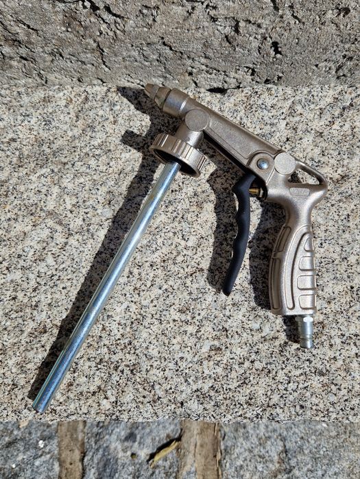 Pistola para aplicar antigravilha ou cera auto