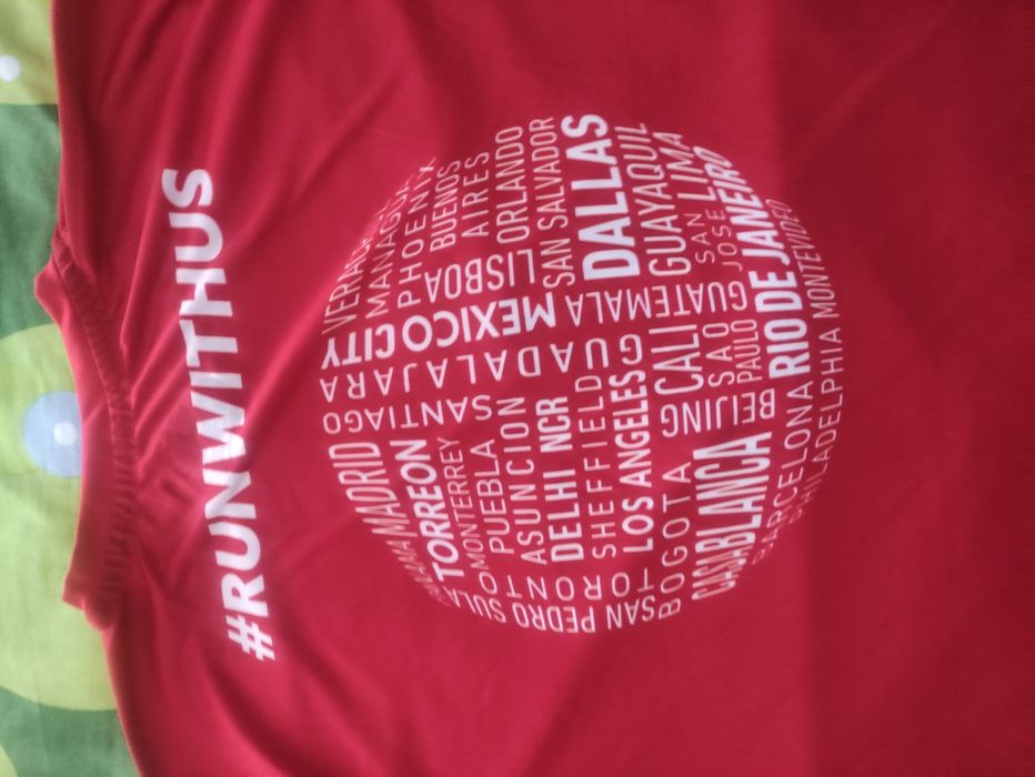 T-shirt Corrida Gold Energy Race  2018 - Madrid - XL
 X